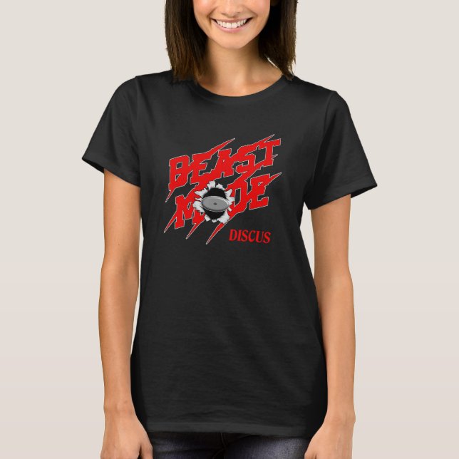 I Throw Stuff Discus Throwing Athlete Discus Throw T-Shirt (Front)
