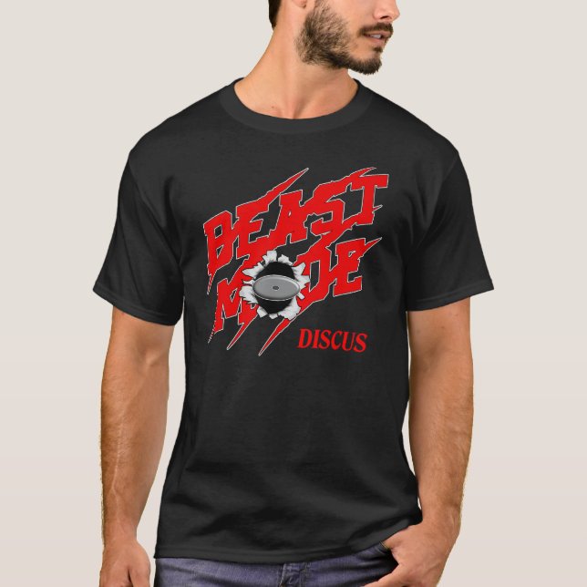 I Throw Stuff Discus Throwing Athlete Discus Throw T-Shirt (Front)