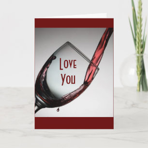 I TOAST "YOU" ON "OUR ANNIVERARY CARD