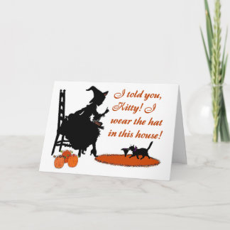 I told you Kitty! Card