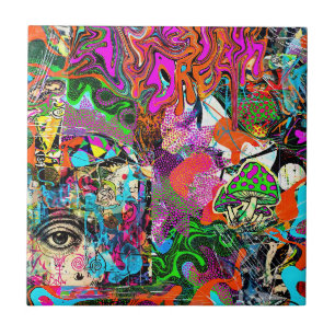 “I Told You So” – Fungus Magicus Ceramic Tile
