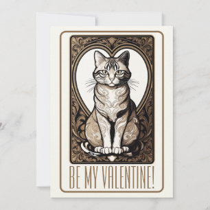 "I Tolerate You" – The Honest Feline  Holiday Card