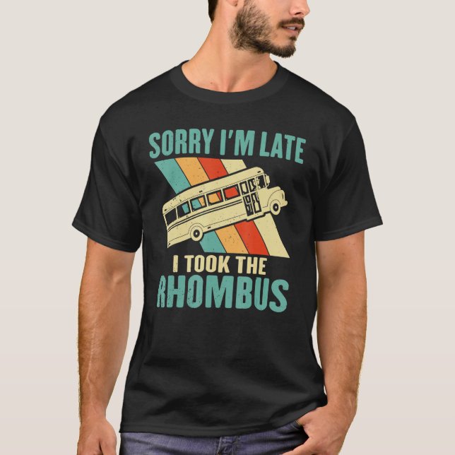 I Took The Rhombus Funny Math Nerd T-Shirt (Front)
