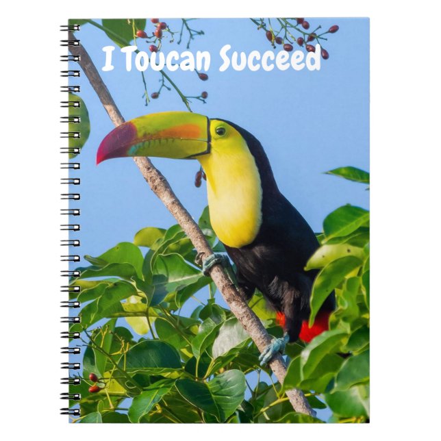 I Toucan Succeed Notebook (Front)