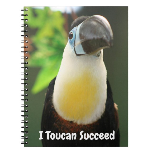 I Toucan Succeed Notebook (Front)