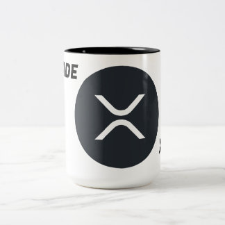 I TRADE XRP Two-Tone COFFEE MUG