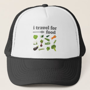 i travel for food Trucker Hat