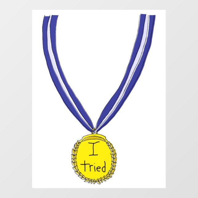 I Tried Medal (Sheet)