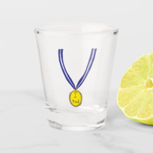 I Tried Medal Shot Glass