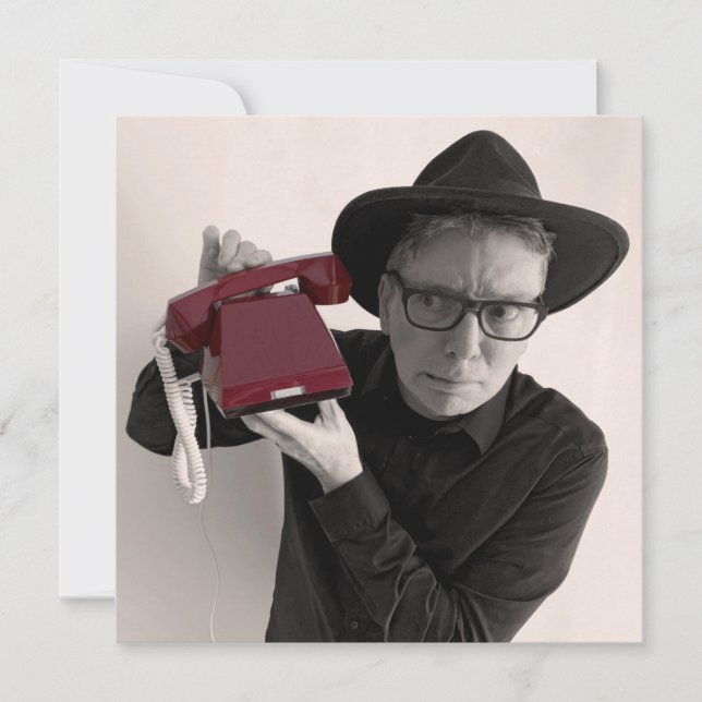 I Tried to Call Invitation (Front)