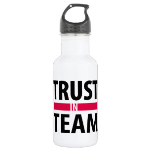 I trust in team 532 ml water bottle