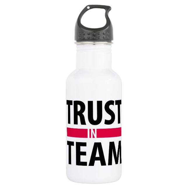 I trust in team 532 ml water bottle (Front)