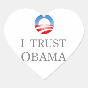 I Trust Obama Sticker