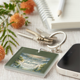 I Trust the Journey Key Ring