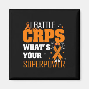 I Ttle Crps Rsd Awareness Orange Ribbon Warrior Fi Magnet