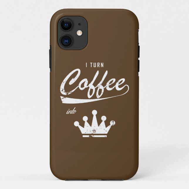 I Turn Coffee Into KOMs Case-Mate iPhone Case (Back)