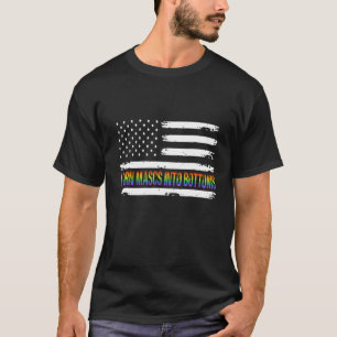 I Turn Mascs Into Bottoms LGBTQ Lesbian Gay Vinta T-Shirt