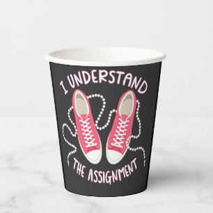 I Understand the Assignment Chucks and Pearls  Paper Cups