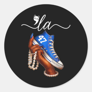 I Understand The Ignment Comma La Cute Shoes 2024  Classic Round Sticker
