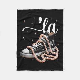 I Understand The Ignment Cute Shoes Election 2024  Fleece Blanket