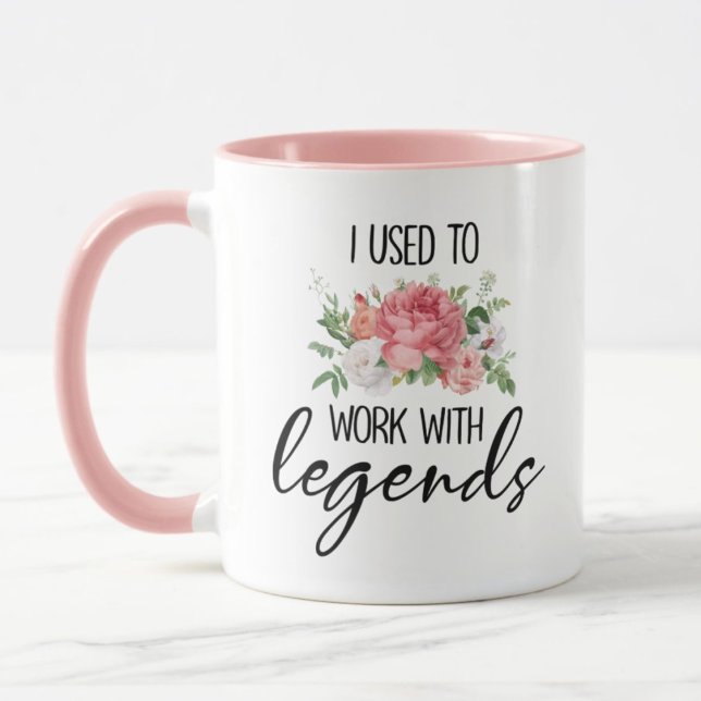I used to work with legend, New Job Mug (Creator Uploaded)