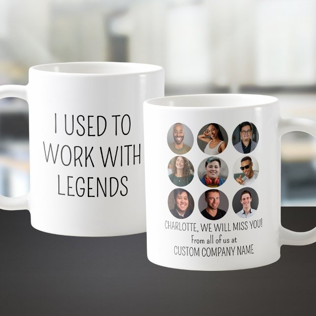 I Used To Work With Legends 9 Coworker Photo Coffee Mug (I Used To Work With Legends 9 Coworker Photo Coffee Mug
)