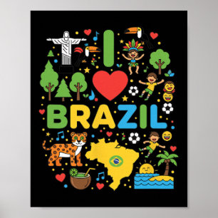 I Vacation Travel Souvenir Sam Soccer Jagua Poster