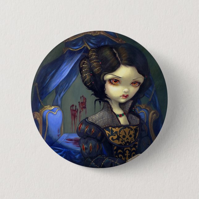 "I Vampiri:  Bellissimo Letto" Button (Front)