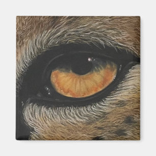 I’ve got my eye on you. Cheetah Magnet