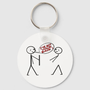 I 'VE GOT YOUR BACK ! KEY RING