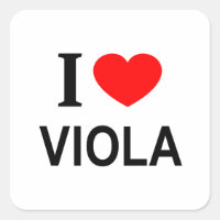 I ❤️ VIOLA I LOVE VIOLA I HEART VIOLA