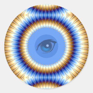 I Vision_ Classic Round Sticker