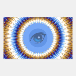 I Vision_ Rectangular Sticker