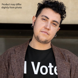 I VOTE Dark T-shirt   White