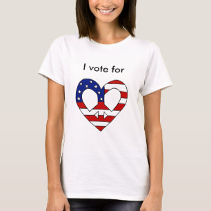 I vote for Love and Peace in the USA T-Shirt