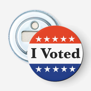 I Voted 2024 Elections Bottle Opener