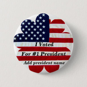 I Voted_ 6 Cm Round Badge