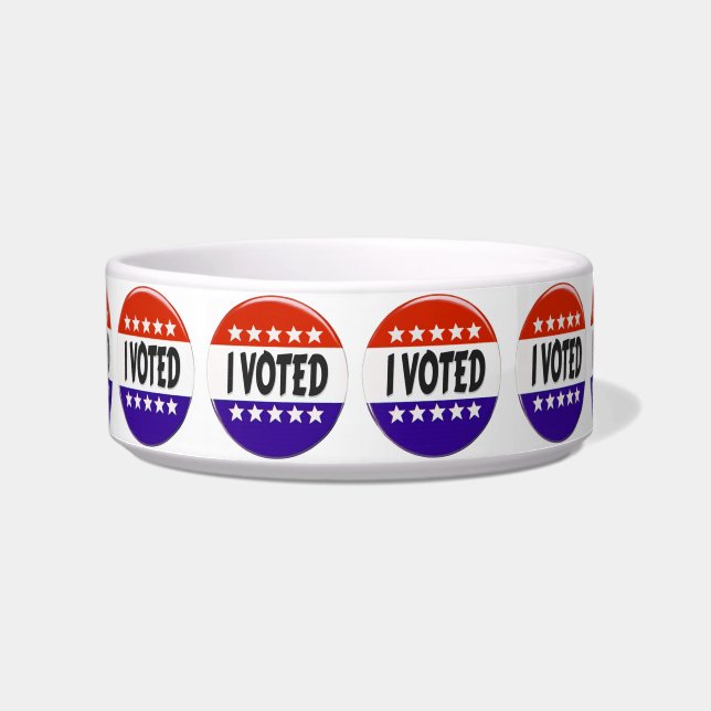 I Voted Bowl (Front)