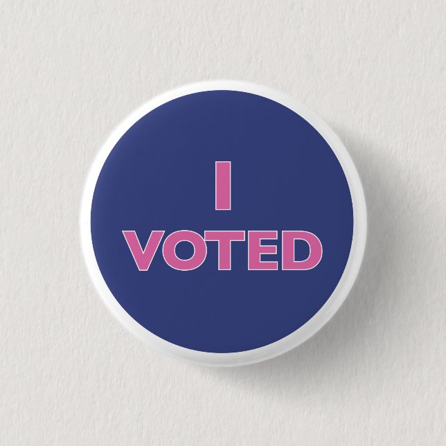 I Voted button (Front)