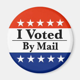 I Voted By Mail Magnet
