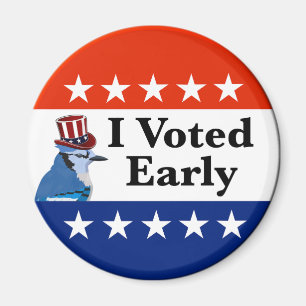 I Voted Early 2026 Elections Magnet