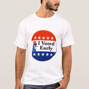 I Voted Early 2026 Elections T-Shirt
