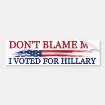 I Voted for Hillary