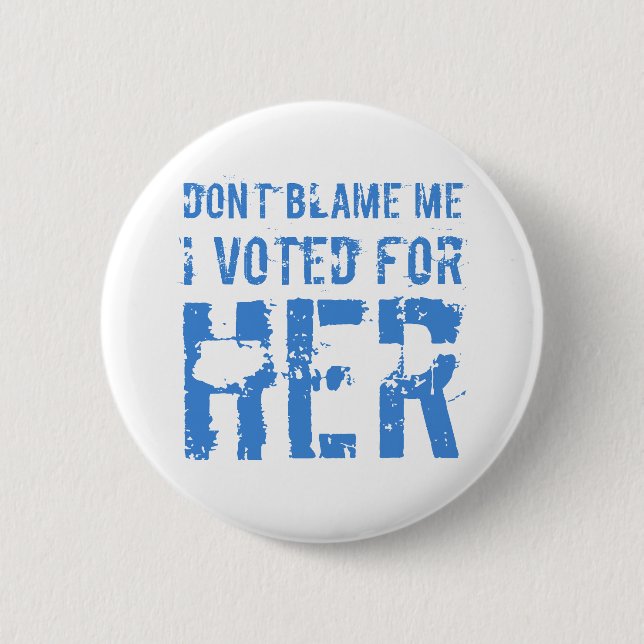 I Voted For Kamala Harris 6 Cm Round Badge (Front)