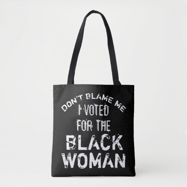 I Voted For Kamala Harris Tote Bag (Front)