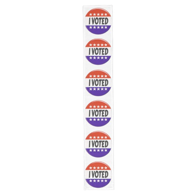 I Voted Long Table Runner (Front)