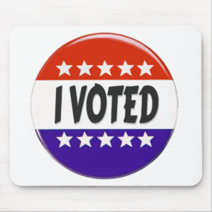 I Voted Mouse Pad