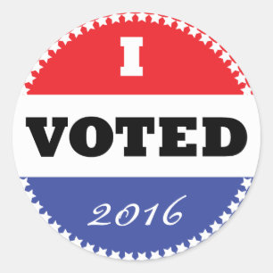 I Voted Sticker