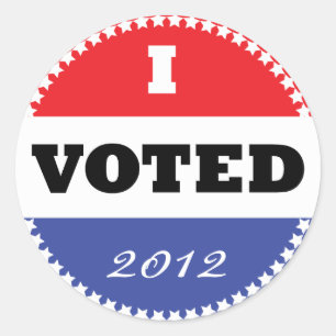 I Voted Sticker