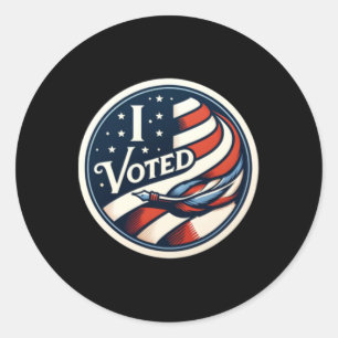 I Voted Sticker